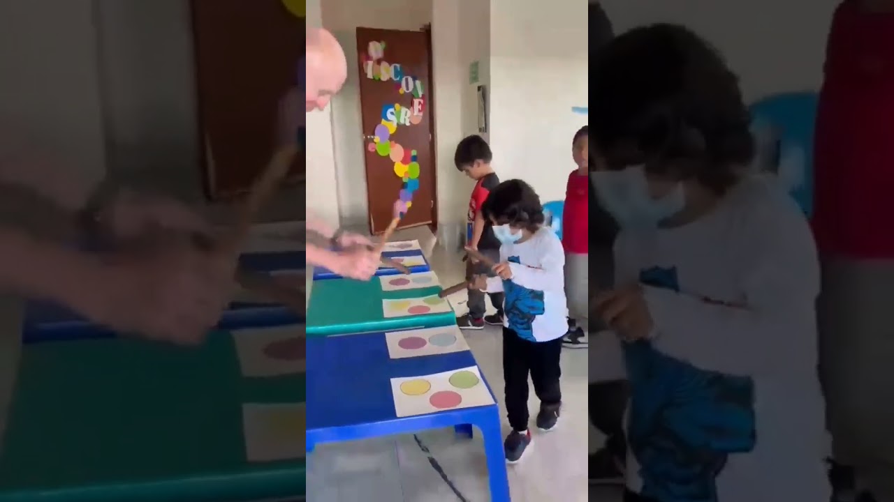 EJERCICIO RITMICO CON CLAVES #educaciónmusical #Pedagogiamusical #PedagogiaInfantil