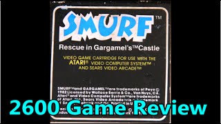Smurf Rescue in Gargamel's Castle Atari 2600 Review - The No Swear Gamer Ep 169