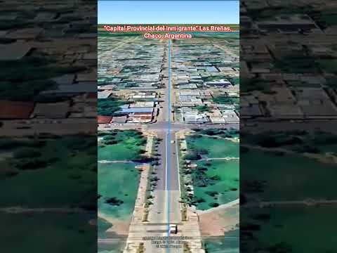 "Capital Provincial del Inmigrante" Las Breñas, Chaco, Argentina #virtual #turismo #drone #viajes