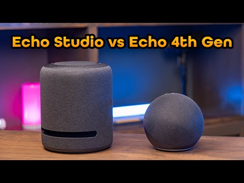 Which to Buy? Amazon Echo Studio vs Echo 4th Gen Alexa Speakers Compared