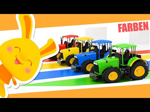 Neue Folge! Welche Farbe hat der Traktor? | Lernen Sie die Farben mit Titounis