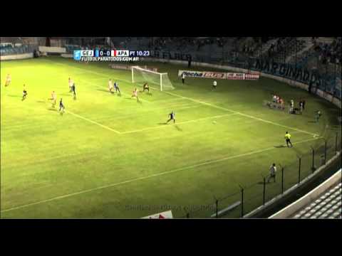 Sanabria probó al arco. Gimnasia (J) 0 - Atl. Paraná 0. Fecha 6. Primera B Nacional 2015. FPT.