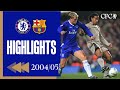 ️ Chelsea 4 2 Barcelona Highlights REWIND UEFA Champions League 2004 05