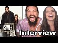 JASON MOMOA FARTS ON CUE : HILARIOUS INTERVIEW WITH ISABELA MERCED! CHATS AQUAMAN 2, SWEET GIRL FILM
