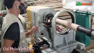 Máy tiện gỗ giá rẻ | Máy tiện cơ Woodmaster bàn giao tại TP Vinh - Nghệ An