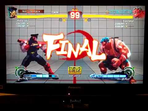 SSF4 AE v2012 - umataro42 vs Slaynman 011 (Bison vs Hakan)