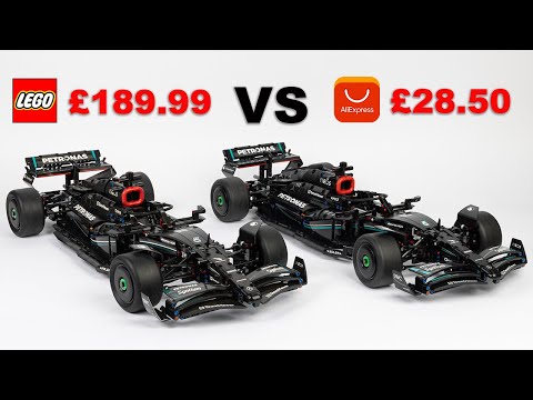 Thumbnail for Almost identical! Lego Technic AMG F1 W14 E Performance vs Cheap AliExpress Copy. by Mercedes-AMG F1 W14 E Performance