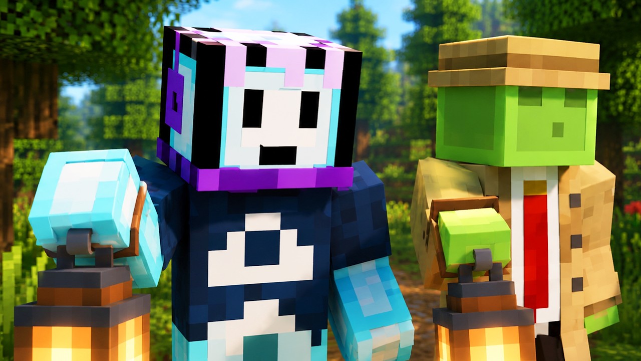 MISTERI HILANGNYA AGEN RAHASIA - Minecraft Dunia BeaconCream Eps 1