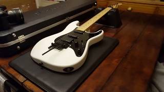 Video thumbnail for USA JACKSON IRON MAIDEN ADRIAN SMITH SIGNATURE SAN DIMAS GUITAR UP CLOSE VIDEO REVIEW by Essex Recording Studios