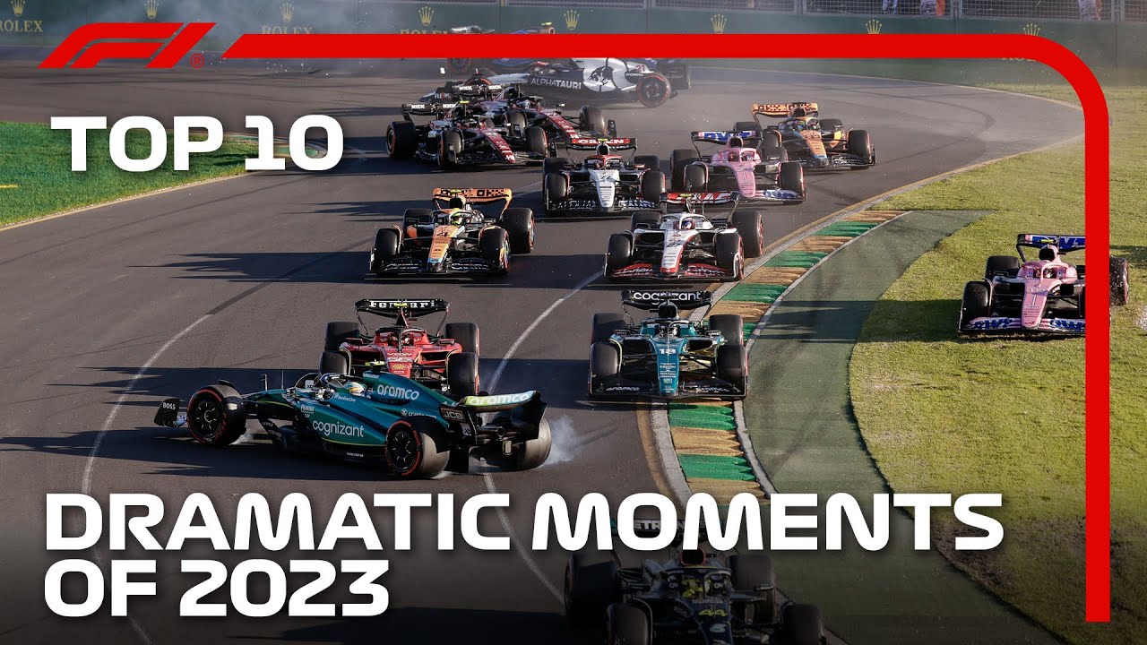 Top 10 Dramatic Moments of the 2023 F1 Season