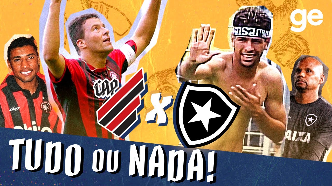 (Legal!) VÍDEO: a história se repete? Botafogo já escapou de rebaixamento contra Athletico-PR