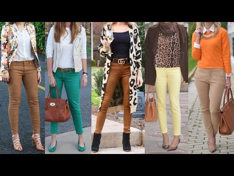 LOOKS CASUALES con PANTALONES VAQUEROS de DIFERENTES COLORES