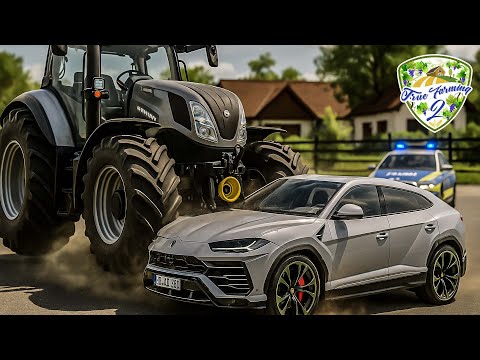 🚓💥 Chaos am LU-Hof: Lamborghini-Crash & Polizei-Drama! | True Farming 2 #724