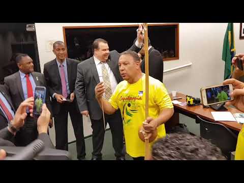 Mestre Gilvan na Câmara dos deputados