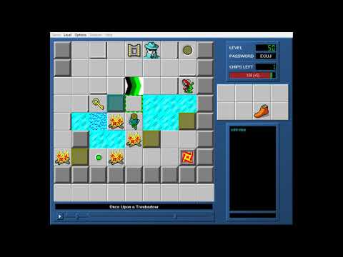 CCLP3 level 50 solution - 153 seconds