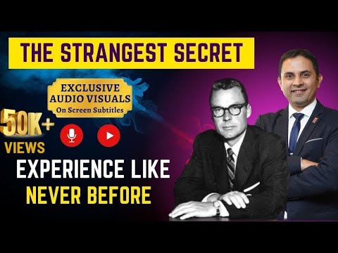 The Strangest Secret | Sidharth Shah |Earl Nightingale  - With Audio Visuals & Captions