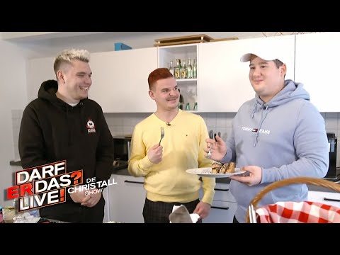 Chris Tall backt mit den Jungs von "Gewitter im Kopf" | Darf er das? Live! Die Chris Tall Show