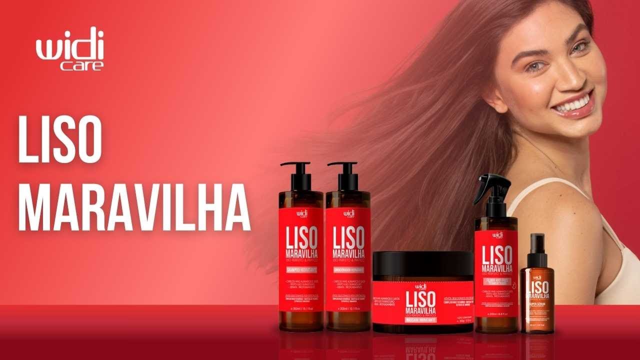 Shampoo Hidratante Liso Maravilha 300 Ml