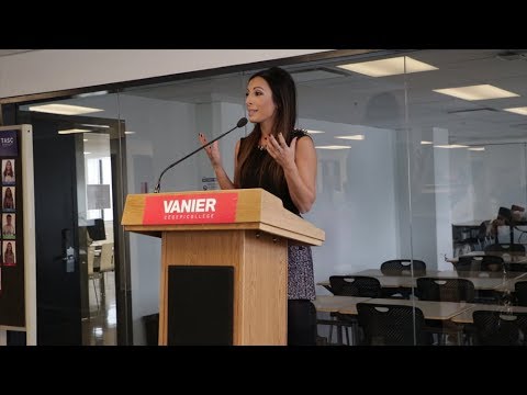 Vanier's Writing Centre Inauguration with special guest Natasha Gargiulo