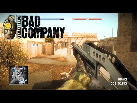 Battlefield Bad Company 1: Multiplayer Gameplay (No Commentary)