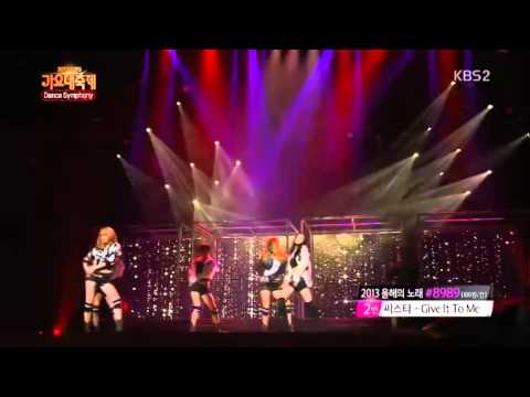 HD 131227 KBS Song Festival Dance Symphony   KARA Hara & Jiyoung