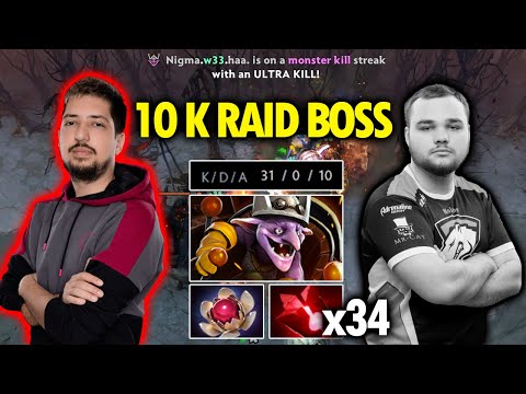 W33 The Real 10K MMR Unkillable Raid Boss Timbersaw Destroying NoOne.