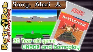 Sorry Atari #59: Atari 2600 Battle Zone Unboxing and Gameplay