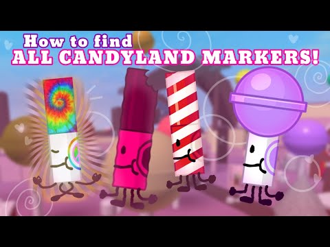 How to find ALL markers in Candyland! (Roblox Find The Markers)