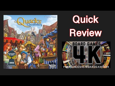 Quacks Of Quedlinburg Boardgame - Quick Review