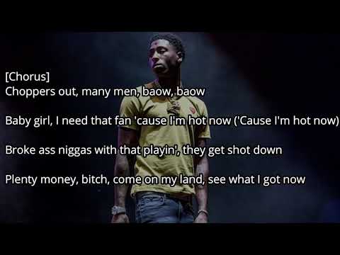 Hot Now - Youngboy Never Broke Again (Lyrics & Audio)