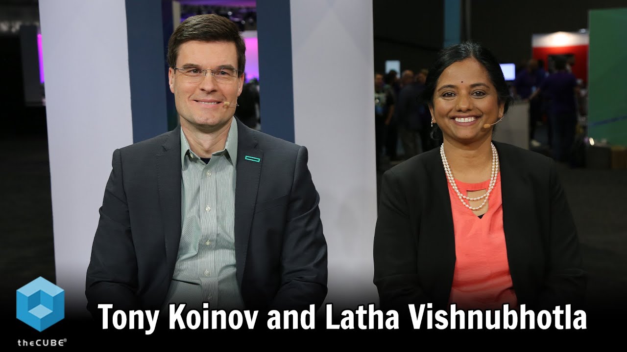 Tony Koinov, HPE & Latha Vishnubhotla, HPE | HPE Discover 2024