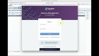 Skyward Employee Access: Time Off