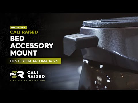 How to Install Bed Antenna Mount for 2005-2023 Toyota Tacoma | Cali Raised