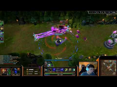 xPeke vs Bjergsen - Karthus vs Quinn mid «Beast» (Challenger l)