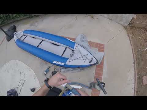 Sea Eagle 380X inflation and seat intall