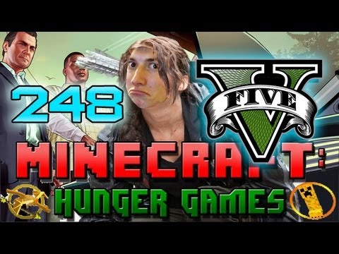 GTA 5 SPECIAL Minecraft: Hunger Games w/Mitch! Game 248 - San Andreas - Grand Theft Auto Theme!
