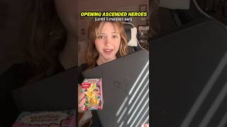 Opening Ascended Heroes #pokemoncards Master Set w/ 👉@Goat_Armor binder @rarecandy to track %