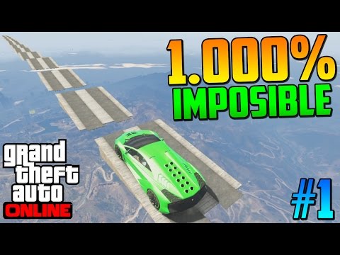 1.000% IMPOSIBLE! MALDITAS RAMPAS!! - Gameplay GTA 5 Online Funny Moments