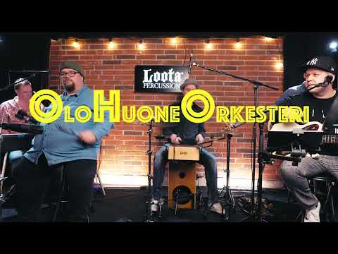 Live at Loota Percussion Showroom. OloHuoneOrkesteri - Kyrie (Cover song by Mr. Mister)
