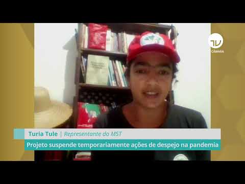 Projeto suspende temporariamente ações de despejo na pandemia - 12/05/21