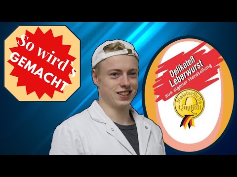 So wird die Delikates Leberwurst gemacht | Mit super Intro💪