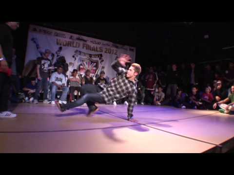 UK BBoy Champs 2012 - HILL vs YU YA (Solo BBoy Top 16)