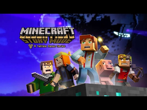 Minecraft Story Mode Ep 1 *2* Find Rueben - We Fight! - on Bridge with Petra