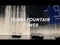 Dubai Fountain Power By EXO