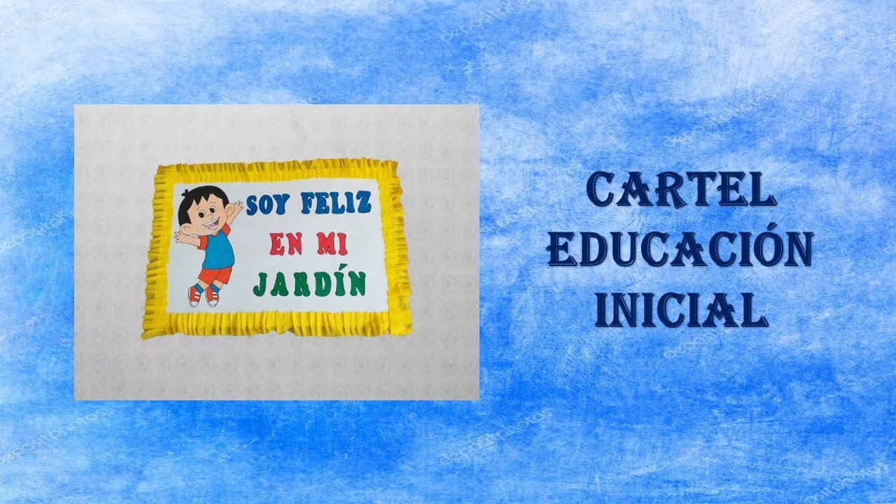 Cartel Día de la Educación Inicial/ Kindergarden Day poster