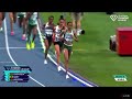 Womens 5000m WORLD RECORD 14:05 faith kipyegon