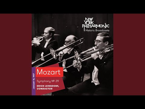 Symphony No. 29 in A Major, K. 186a: I. Allegro moderato (Live)