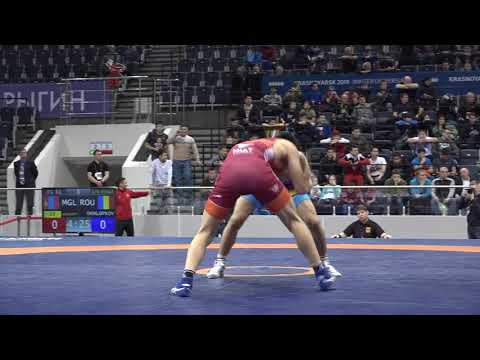 1/4 FS - 61 kg: C. TSERMAA (MGL) v. N. OKHLOPKOV (ROU)