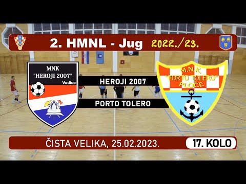 2. HMNL Jug: HEROJI 2007 - PORTO TOLERO  3:4, 25.02.2023.