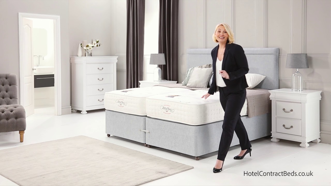 Marquess 3000 - Contract Zip And Link Divan Set - HotelContractBeds